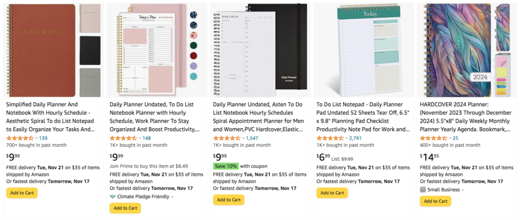 What Kind Of Blank Notebooks Are Best Selling