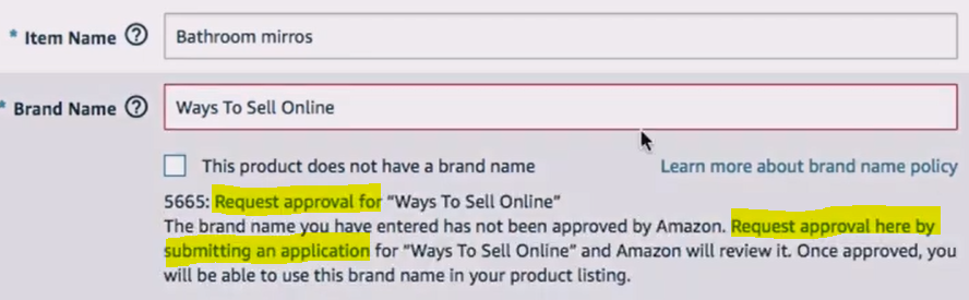 HOW TO LIST YOUR PRODUCT ON AMAZON WITH YOUR BRAND NAME 